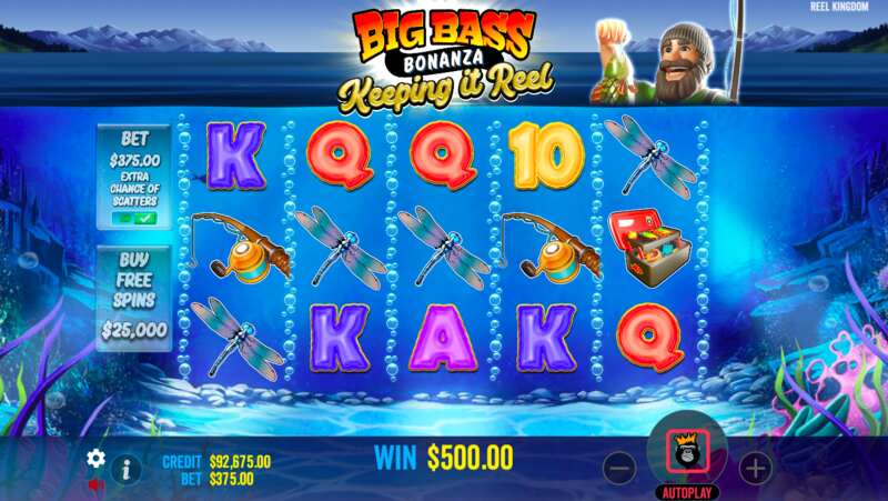 mechanics of playing big bass slot keeping it reel