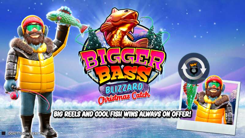 Bigger Bass Blizzard Christmas Catch slot.