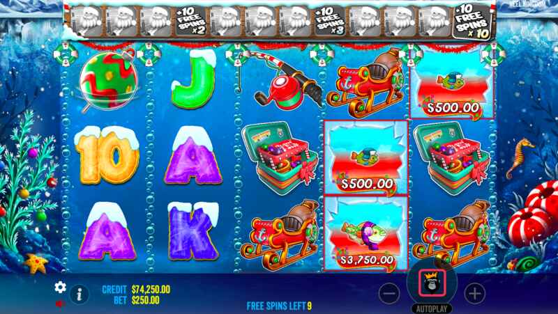 christmas big bass bonanza slot rules